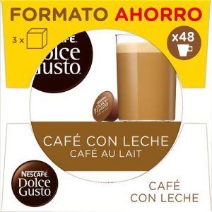 DOLCE GUSTO CAPS 48U   CAFE CON LECHE / EXPRESSO INTENSO