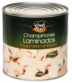 CHAMPIÑON LAMINADO VCHEF 1330GRS.