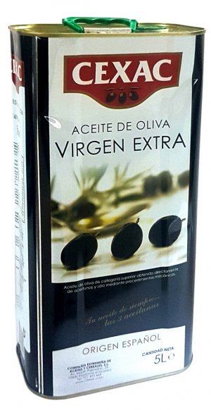 ACEITE OLIVA VIRGEN CEXAC L/5L.