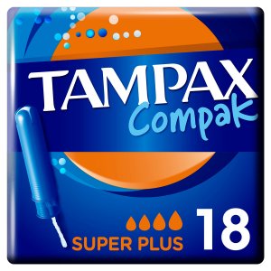TAMPAX  COMPAK S.PLUS 18U