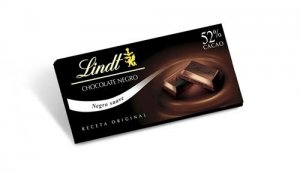 CHOCOLATE LINDT NEGRO 52% 125GRS.