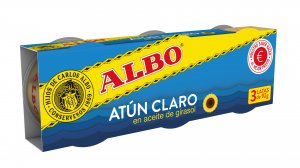 ATUN CLARO A.GIRASOL ALBO 3x67GRS.