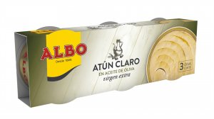 ATUN CLARO ALBO 3X67GRS.