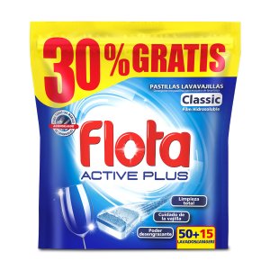 LAVAVAJILLAS FLOTA ACTIVE PLUS 50+15DS