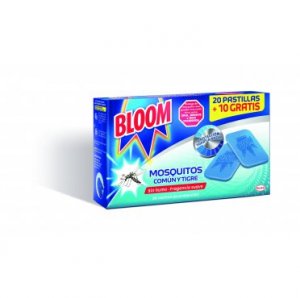 ANTIMOSQUITOS BLOOM REC ELEC. 20+10 PAST.