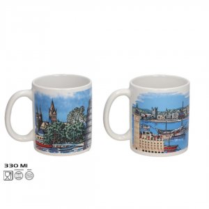 JARRA MUG GRES 330ML. 22889