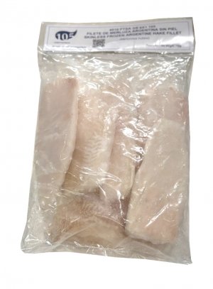 FILETES MERLUZA S/PIEL CONG. 750GRS.