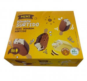 MINI BOMBON HELADO 9x50ML.