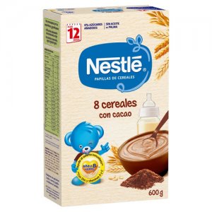 PAPILLAS CEREALES-CACAO NESTLE 600GRS.