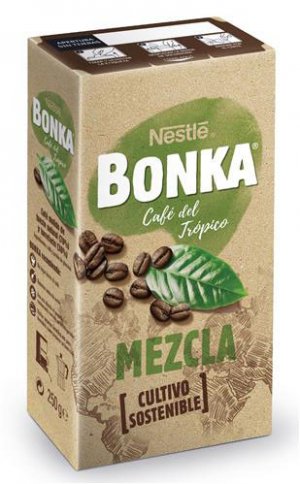 CAFE MOLIDO MEZCLA BONKA 250GRS.